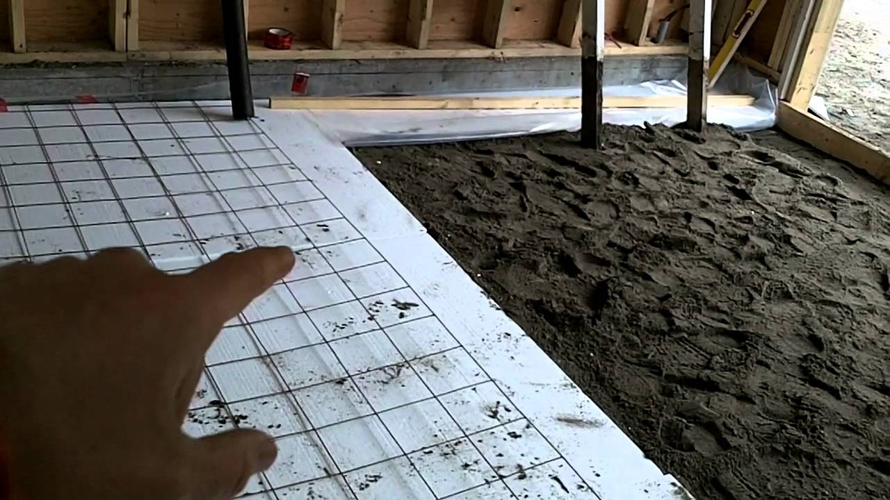 How To Install a Concrete Floor